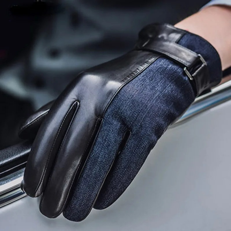 leather gloves