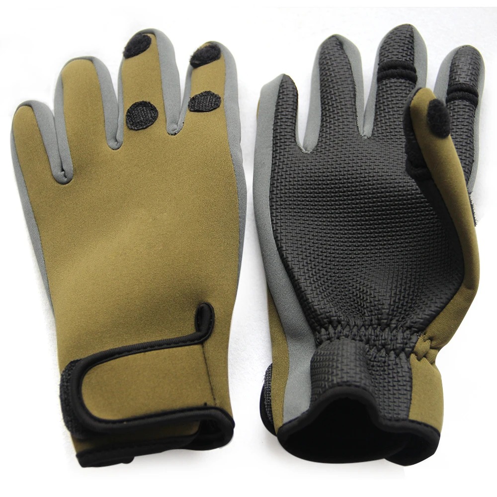 Anti skid Fishing Gloves