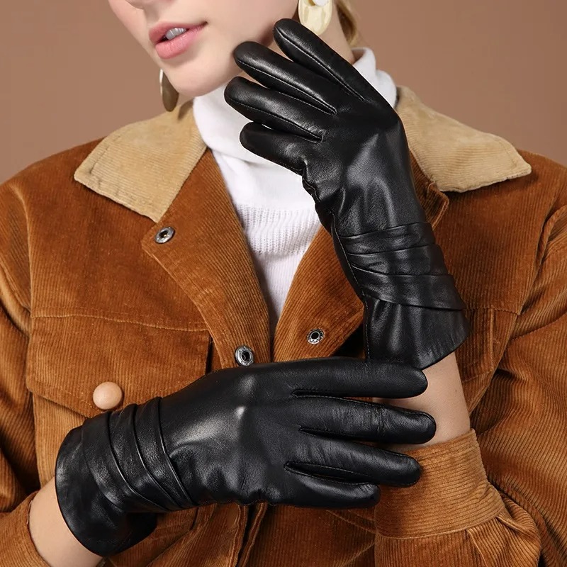 ladies leather gloves